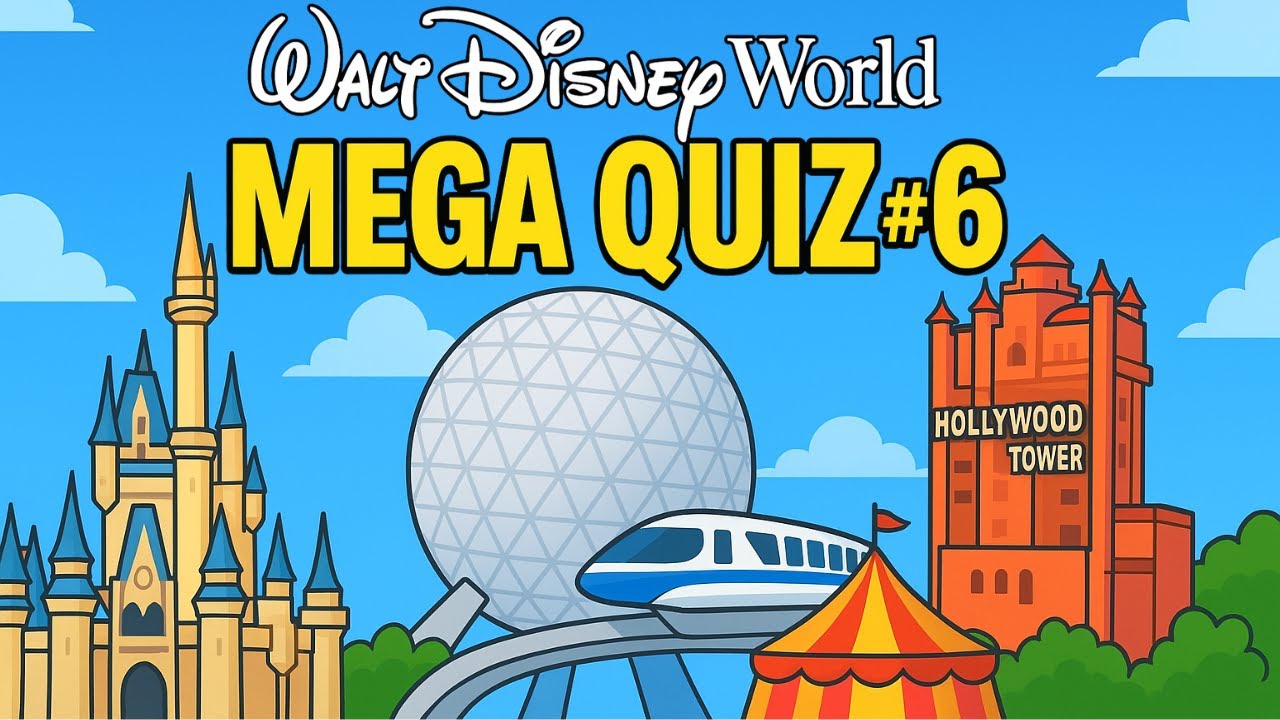 Disney World MEGA Quiz #6 | Trivia Quiz | Orlando Florida