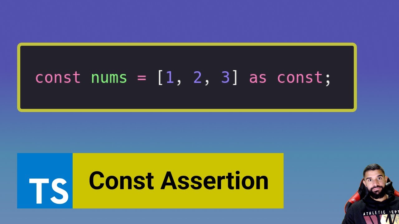 typescript const assignment