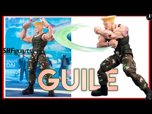 Street Fighter S.H.Figuarts Guile (Outfit 2 Ver.)