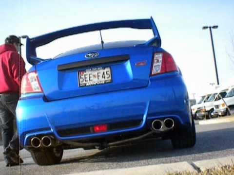 Borla Exhaust 2011 Stiwmv Youtube 