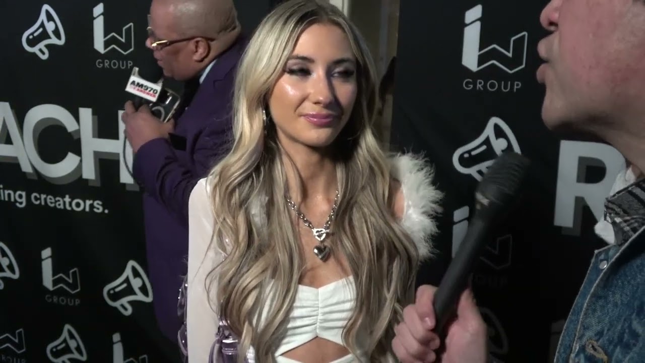 Sofie SanFilippo Carpet Interview at USC Reach - Spring 2024 Welcome Back Event