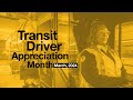 Transit Driver Appreciation Month 2024 - Melissa Richards