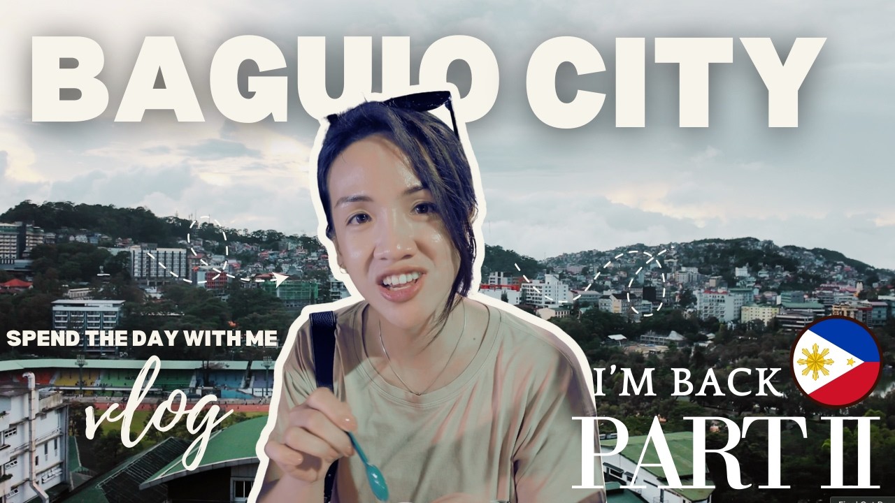 A Few Days in Baguio City for a Surprise Visit | A must visit Street Food (Night Market) 