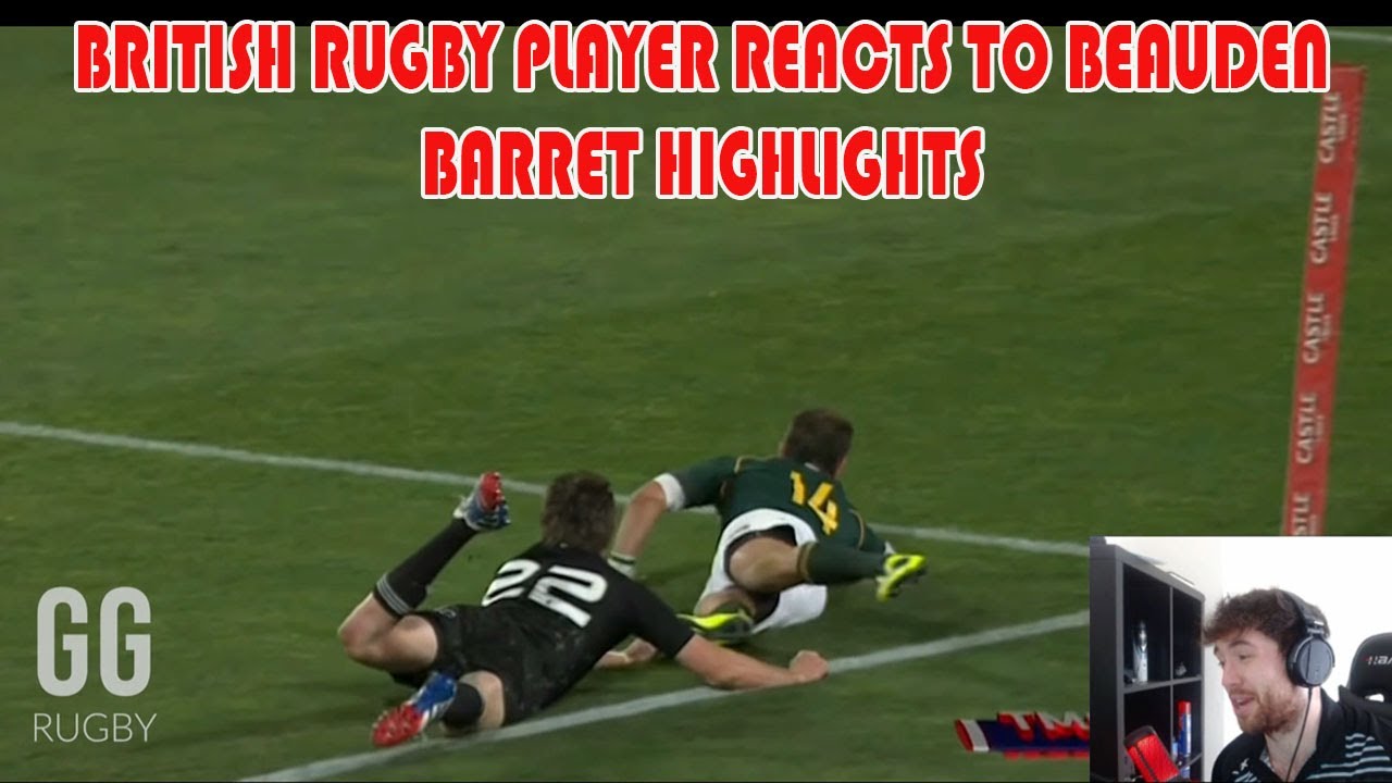 BRITISH RUGBY PLAYER REACTS TO BEAUDEN BARRETT HIGHLIGHTS! (Roy Reacts)!
