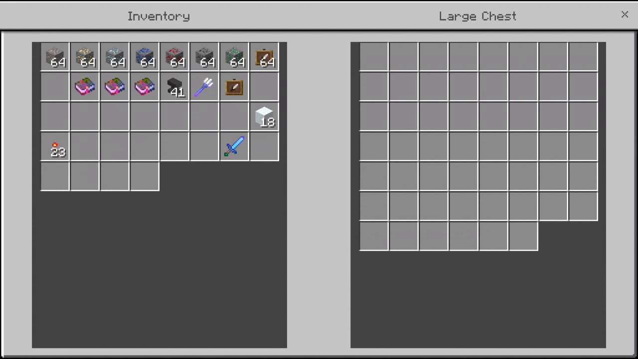 Minecraft PE Android Redstone Automatic Chest Sorter. YouTube
