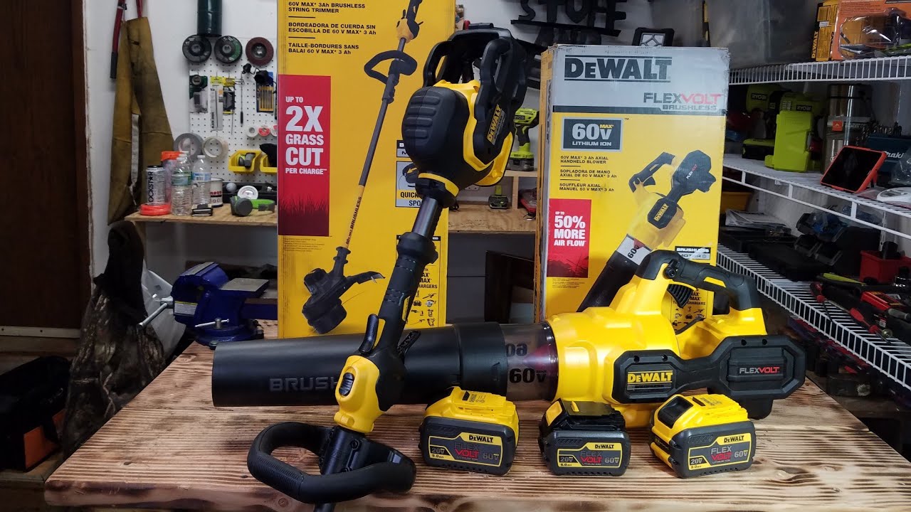 dewalt flexvolt weed eater