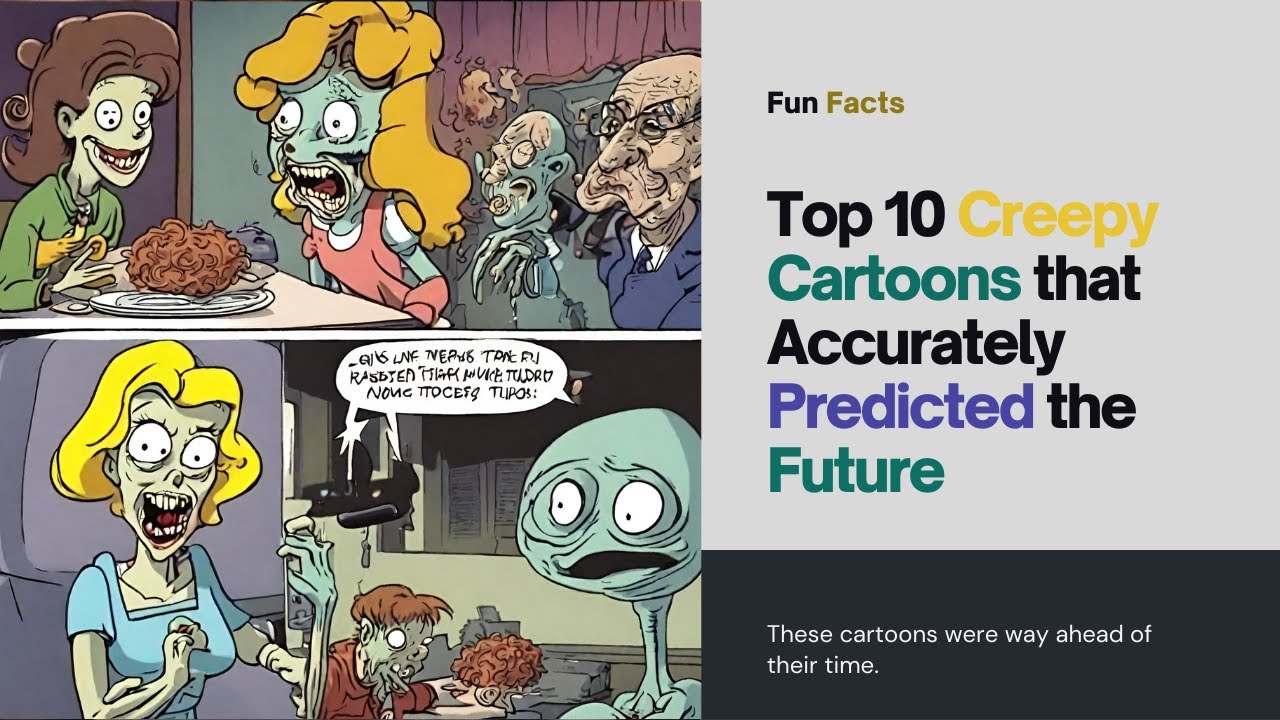 Top 10 Creepy Cartoons That Predicted The Future YouTube