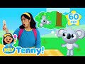 Boo boo song five little sharks  more  nursery rhymes  educationals for kids  hey tenny