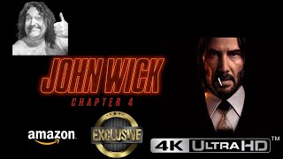Unboxing the Amazon Exclusive edition of John Wick Chapter 4 - 3 Disc 4K UHD & Blu Ray set