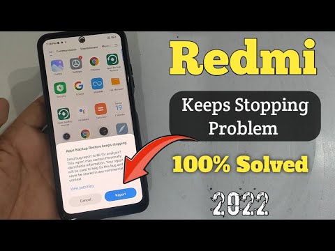 Apps auto-close problem 2022 | Apps keep stopping 2022 | MIUI apps not opening