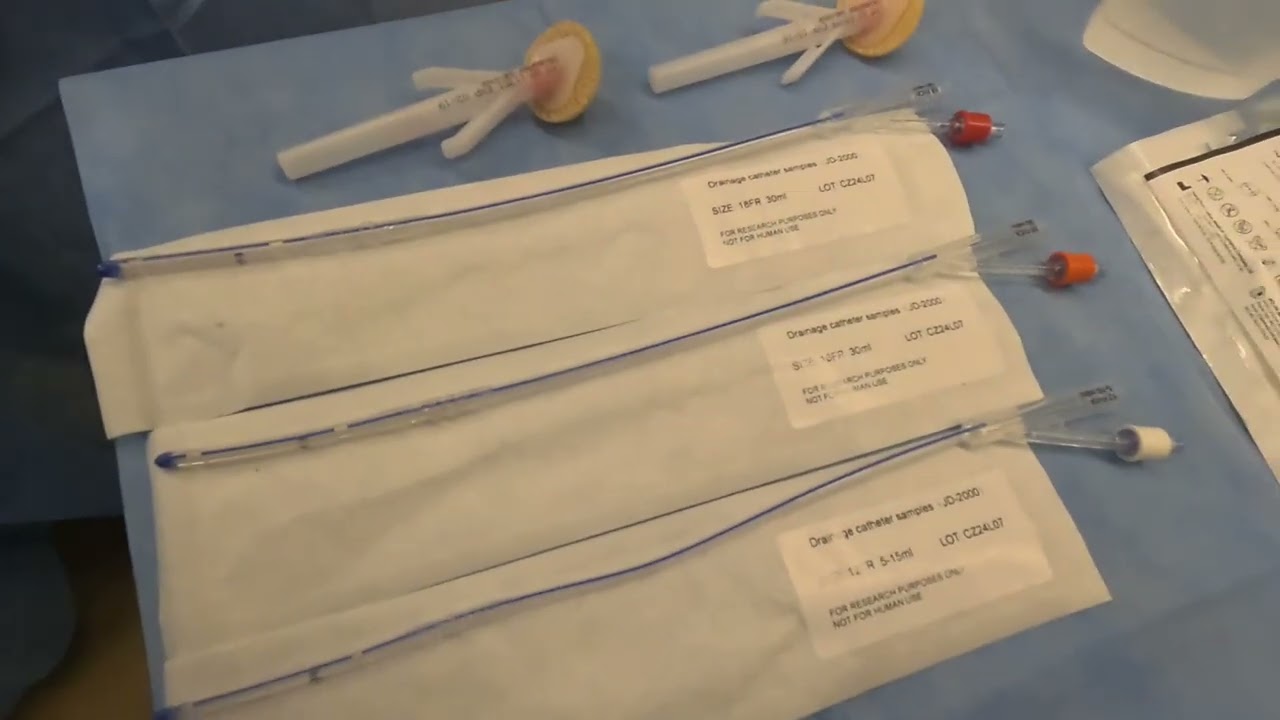 JD Chest Tube kits Cadaver Demo Studies - Venel Institute, Bethlehem, PA 