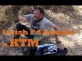 KTM 690 Enduro WR 450 and DRZ 400 - A 37° day proves to much for both man and machine