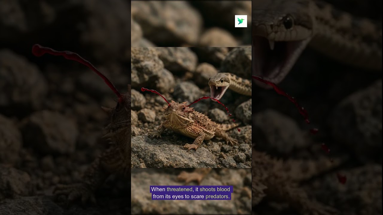 The Wildest Lizard Defense Ever Seen!