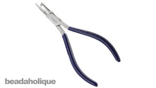 OdontoMed2011 Split Ring Opening Pliers Stone Setting Jewelry Beading &  Wire Wrapping Making Handle Blue