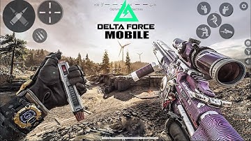1. Delta Force Mobile Gameplay 🔥 | Intense FPS Action & Pro Kills!#deltaforce #gaming