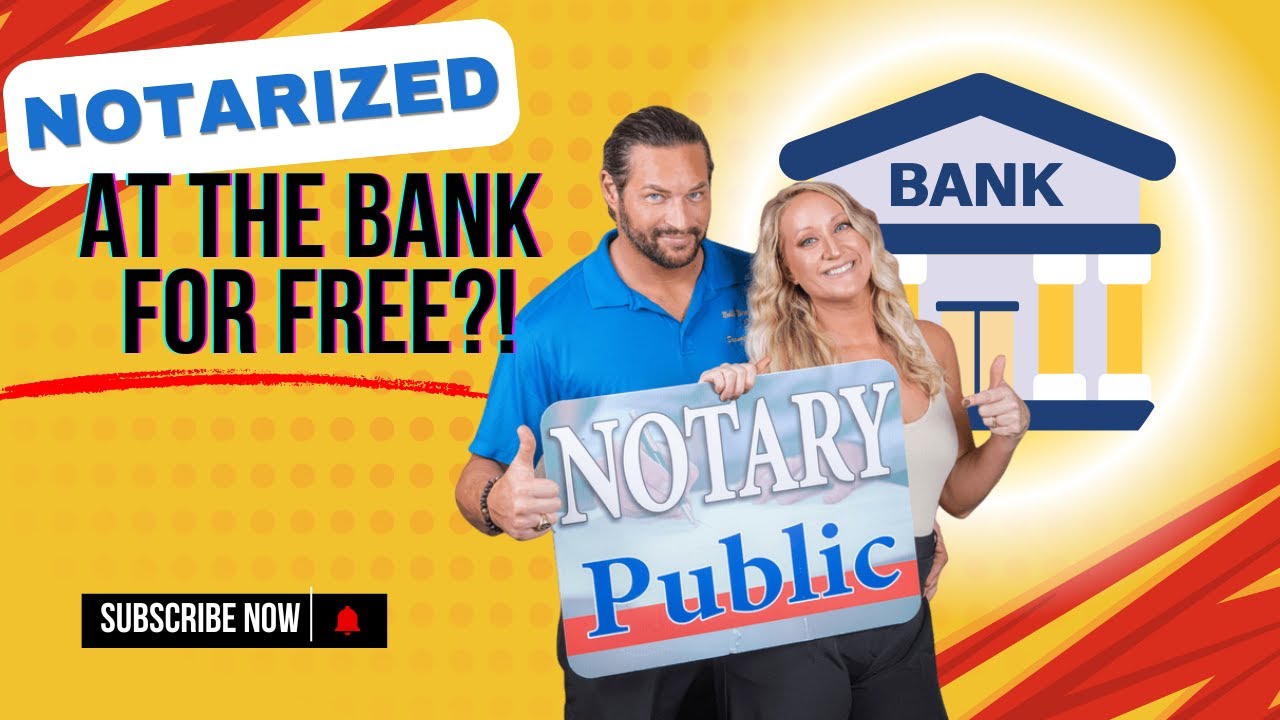 "But I Can Get My Forms Notarized at the Bank for FREE?!" - YouTube
