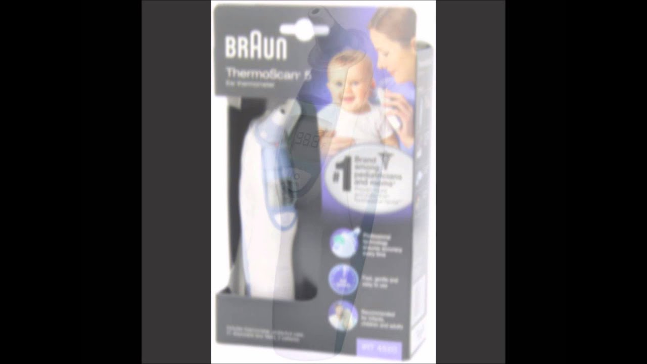 Braun Thermoscan Ear Thermometer With Exactemp Technology YouTube