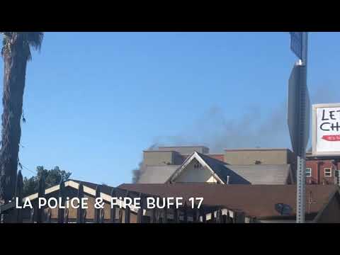 Lafd battalion 11 & rescue 33(reserve) responding