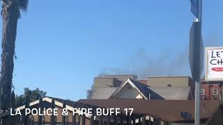 Lafd battalion 11 & rescue 33(reserve) responding