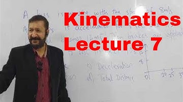 Physics O Level / IGCSE: Kinematics Lecture 7 by Sumair Sajjad from Benchmark School System