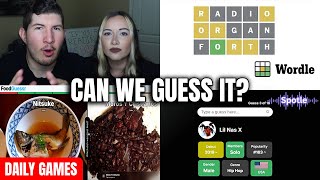 Couple Tries to Beat EVERY Daily Game in 1 Sitting (Wordle, Spotle + More)