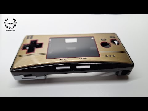 Game Boy Micro: Overview - 20th Anniversary Reshell!! A Deep Dive