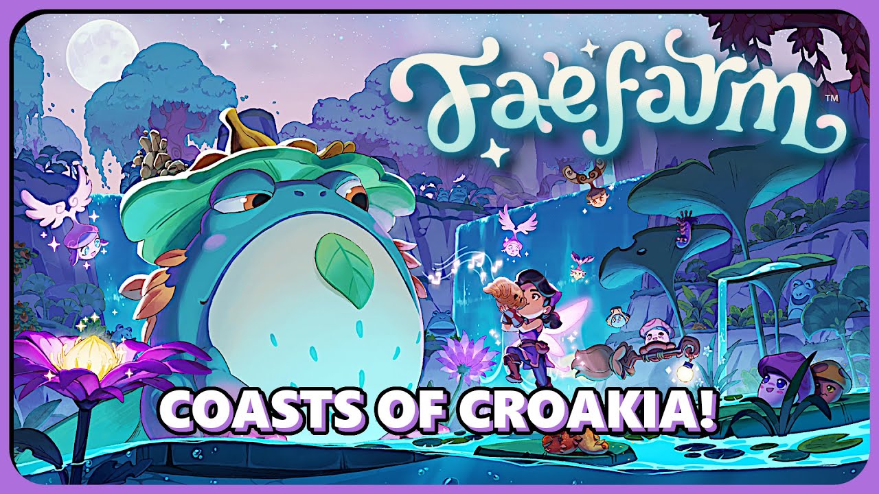 NEW LAND AND MECHANICS IN COASTS OF CROAKIA DLC! Fae Farm