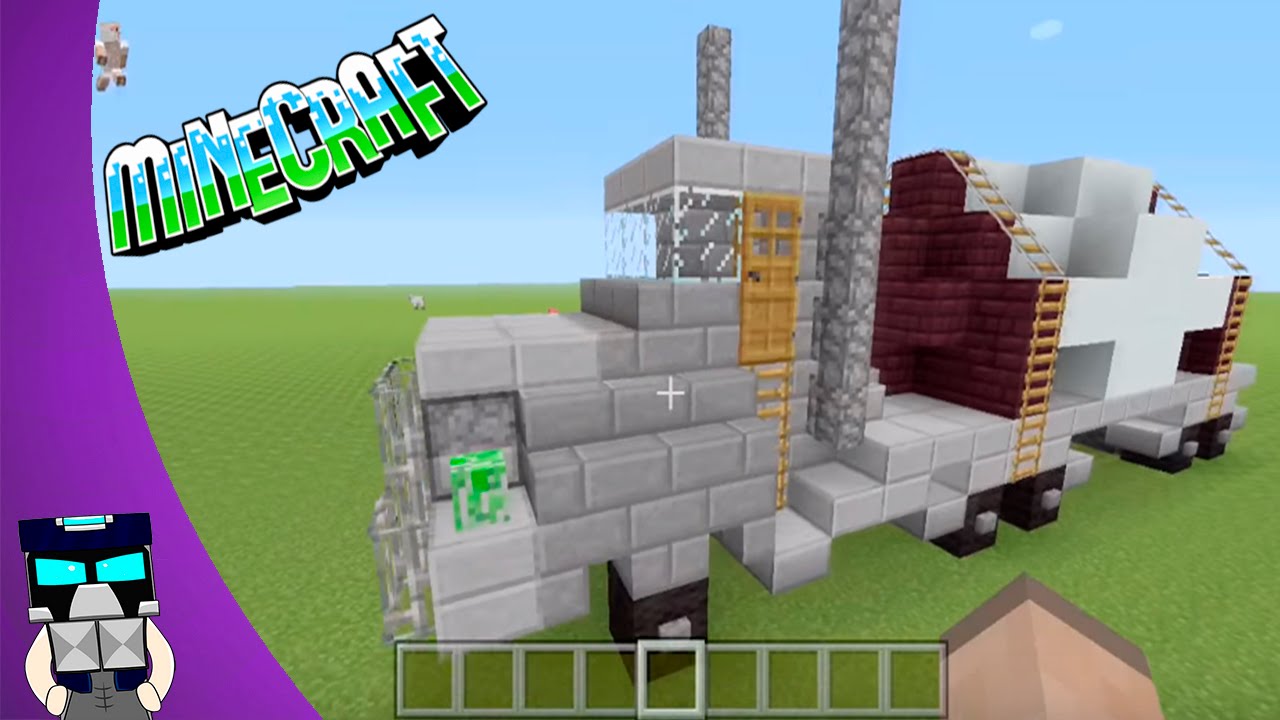 Tutorial Minecraft Camion de Carga / Como hace run camion en Minecraft