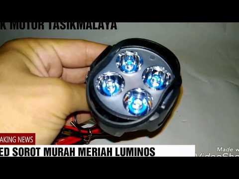 COBA RAKIT LAMPU LED 100 WATT - POKOKNYA TERANG PARAH. 