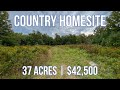 36± Acres Country Home Site For $42,500 | Maine Real Estate SOLD