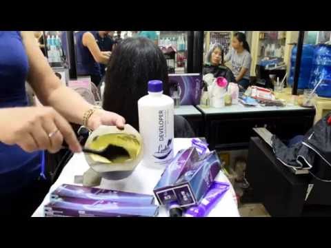 Video Hướng dẫn Nhuộm màu Nâu ánh Đỏ | Màu nhuộm Lodia | My... - youtube