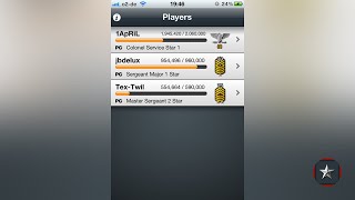 ARCHIVE: "Player Stats" app for iPhone, iPad (2012) screenshot 4