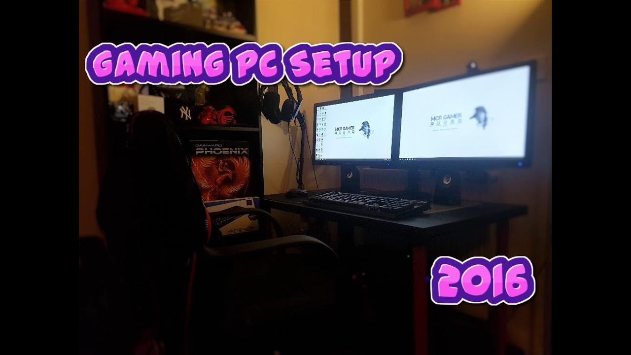 Gaming PC setup 2016