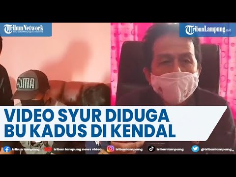 Heboh Video Syur Diduga Diperankan Bu Kadus di Kendal, Polisi Turun Tangan