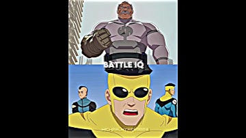 Conquest vs Sinister Mark #edit #shorts #viral #vs #superman #omniman #show #anissa #invincible #tv