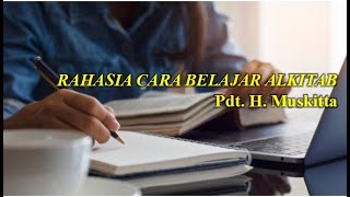 RAHASIA BELAJAR ALKITAB