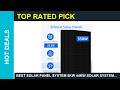 Best Solar panel system 5kW 44KW Solar System Kit 8PCS 550W Solar Panels 5KW