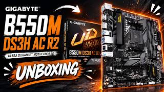 [UNBOXING] gigabyte b550m ds3h ac r2