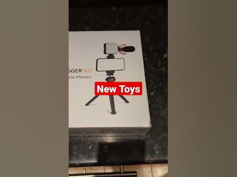 New Vlogging equipment. Time to get back. New mic for better audio