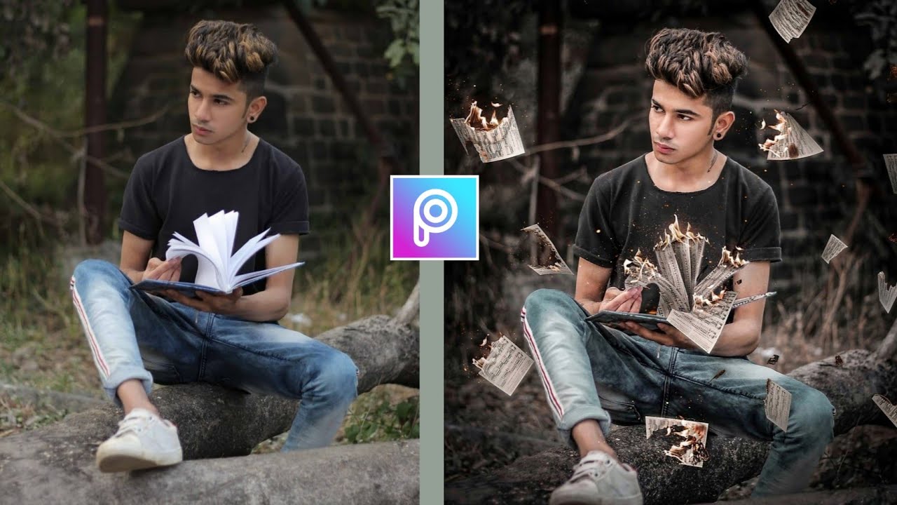 instagram viral editing 2020 | instagram viral manipulation photo editing | picsart book editing |