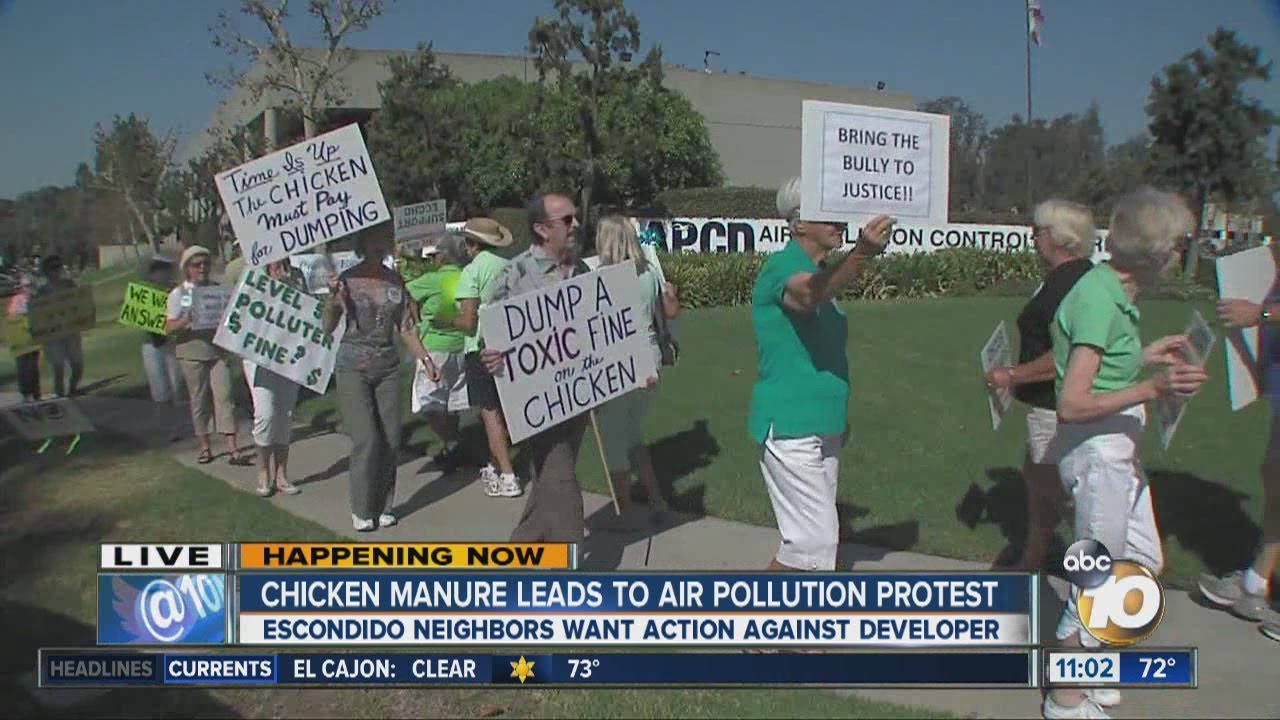 Escondido homeowners protest Prop H development