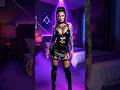 This is how cyber goth get ready #cybergirl #goth #transformation