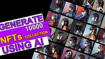 ComfyUI How to Generate NFTs Art Collection Using AI | Step By Step Tutorial