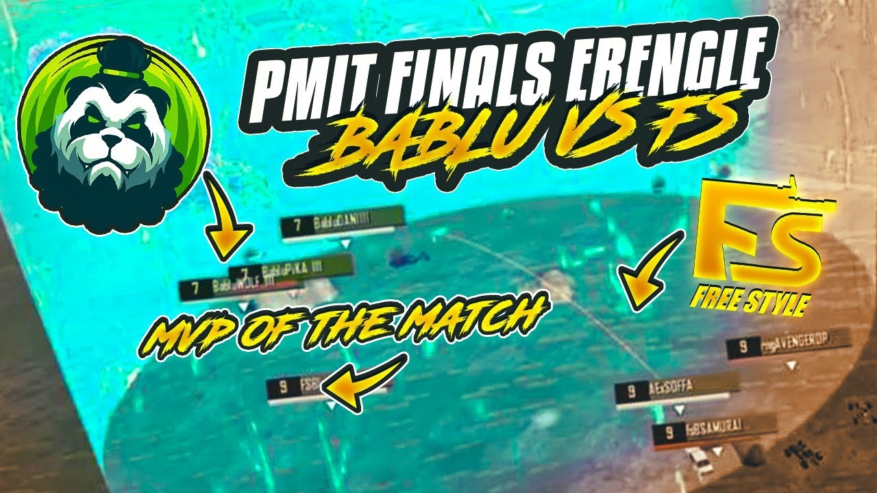 PMIT FINALS BABLU VS FS LAST ZONE | MVP DOMINATION | TEAM FS