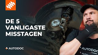 Hur byter man Komplett fjäderben VW POLO - Bästa tips för byta Fjädring / Dämpning