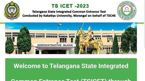 TS ICET 2023 Results??||TS ICET results date announced!!