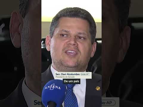 Davi Alcolumbre comenta disputa presidencial no 2º turno das eleições - #Shorts