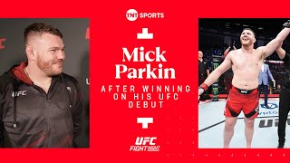 Mick Parkin Post-Fight Interview 🙌 Victorious UFC Debut In London | #UFCLondon