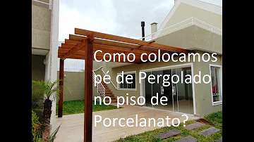 O que precisa para fazer um pergolado?