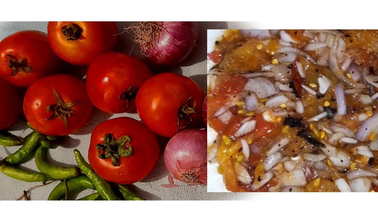 Bihari Style Tomato chutney ! Bihar famous tamatar chutney ! YouTube
